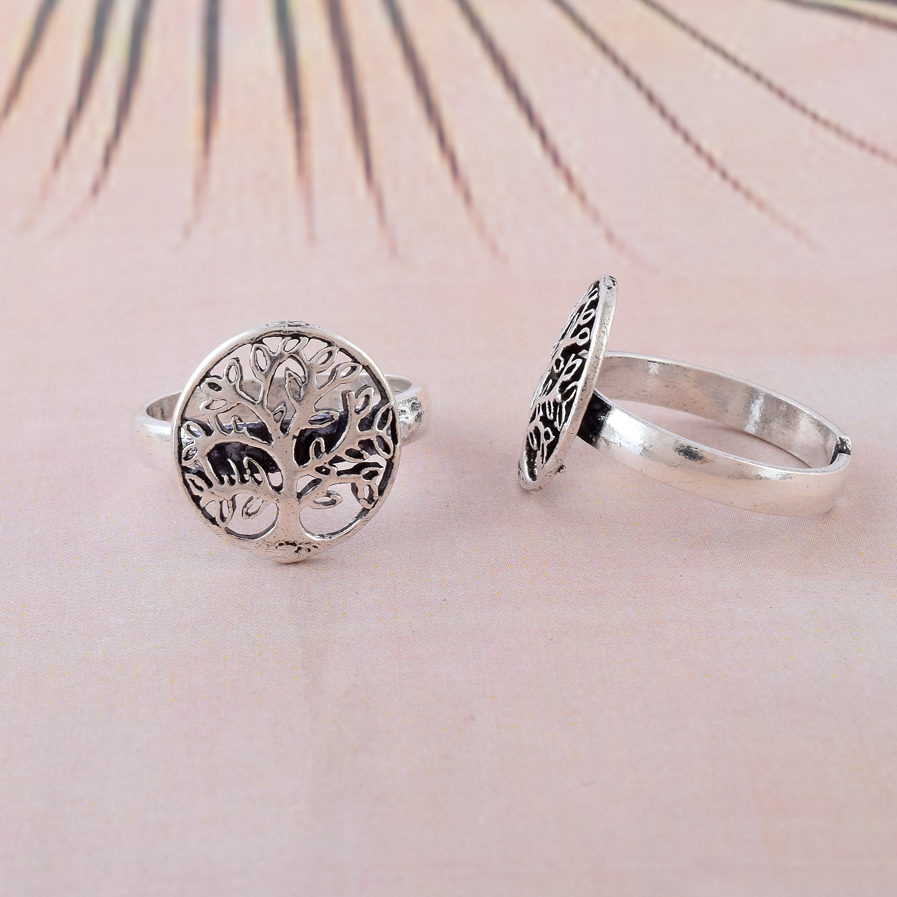 Symbolic Nature Silver Toe Jewelry