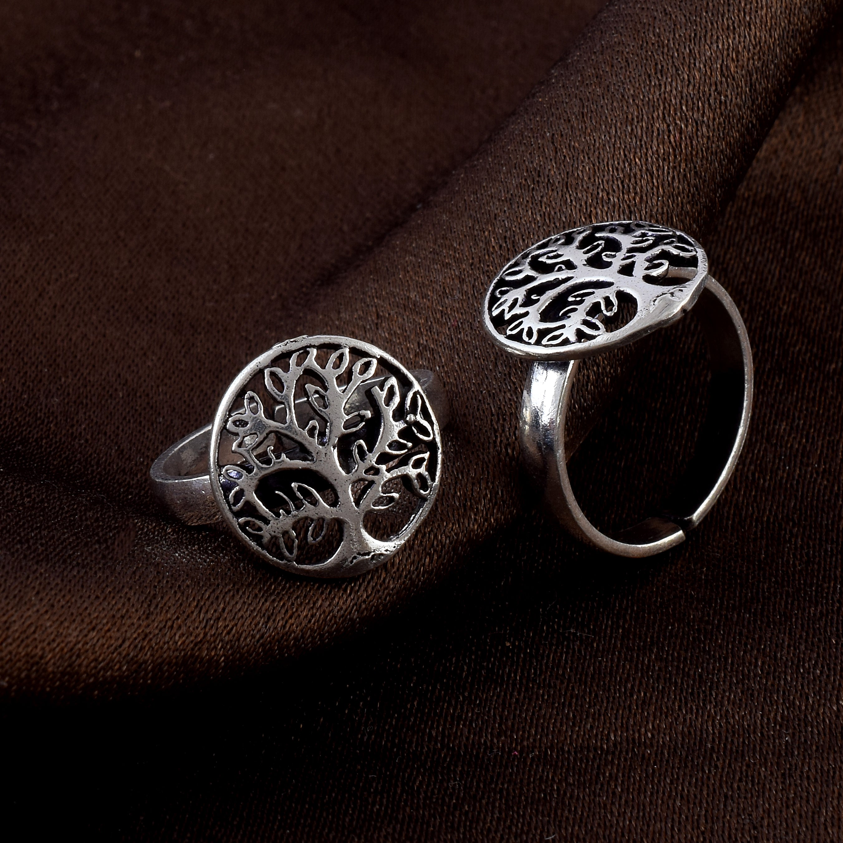 Symbolic Nature Silver Toe Jewelry