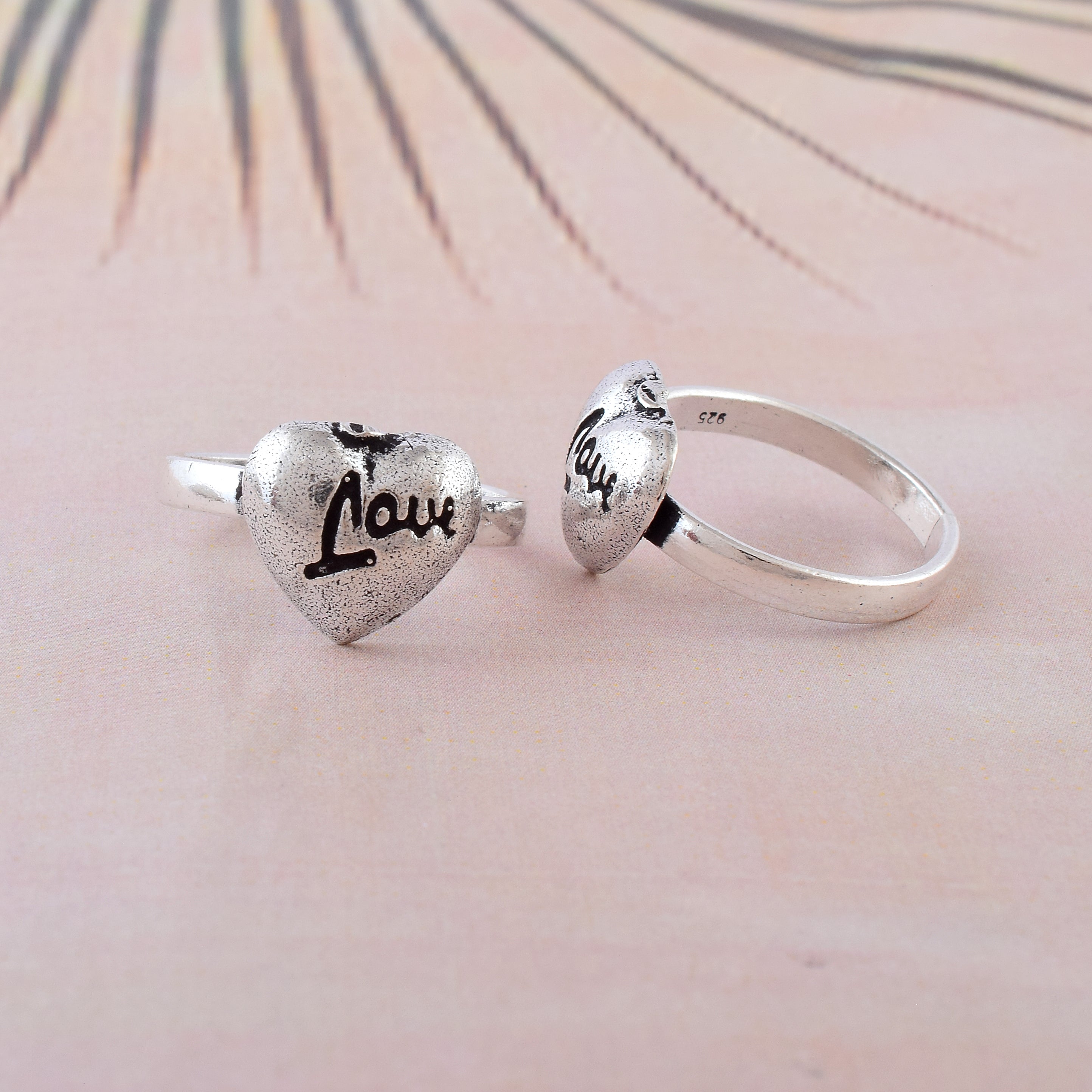 Romantic Statement Silver Toe Jewelry