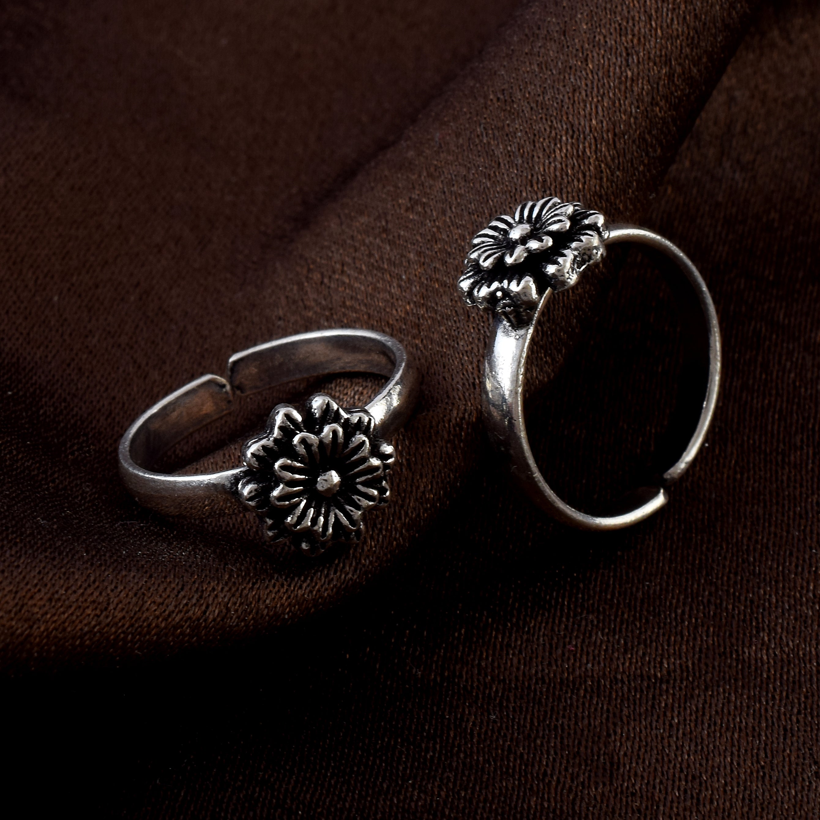 Oxidized Petal Burst Bichiya Pair