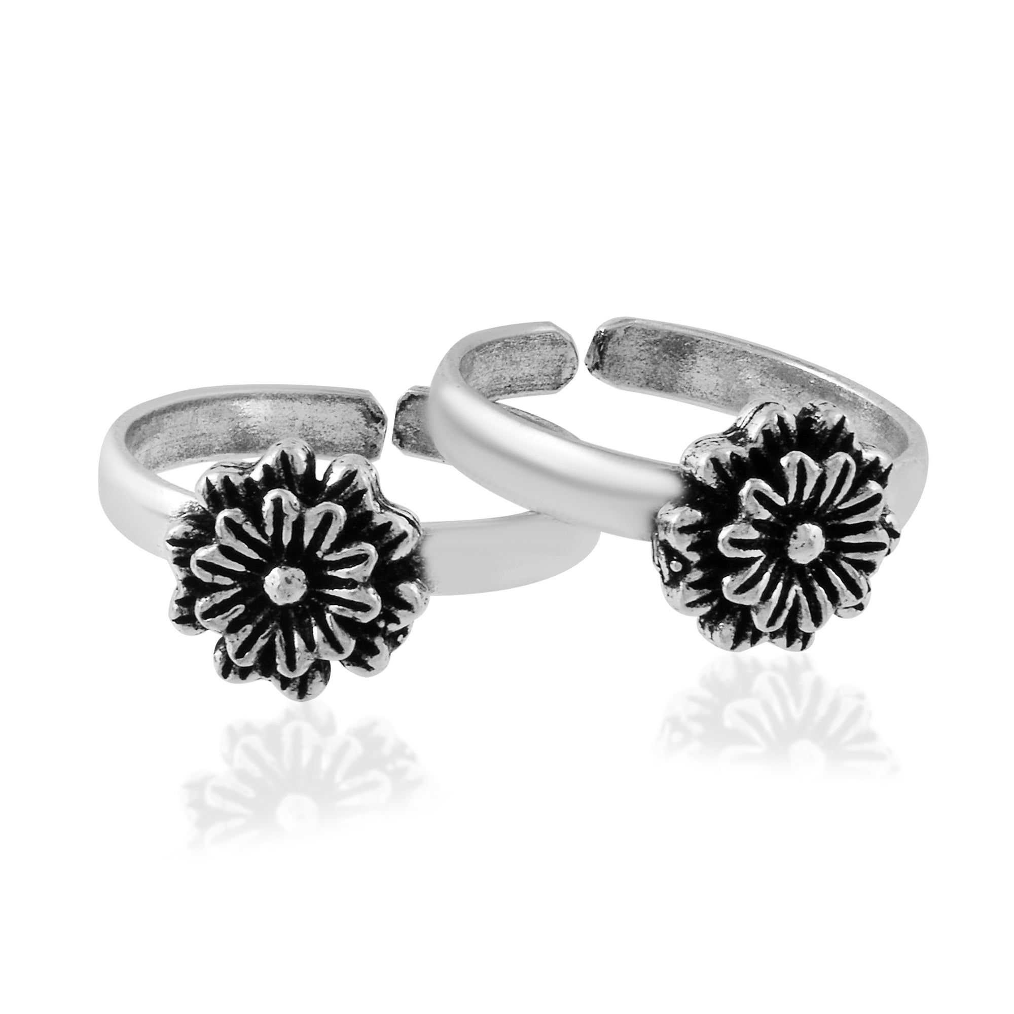 Oxidized Petal Burst Bichiya Pair