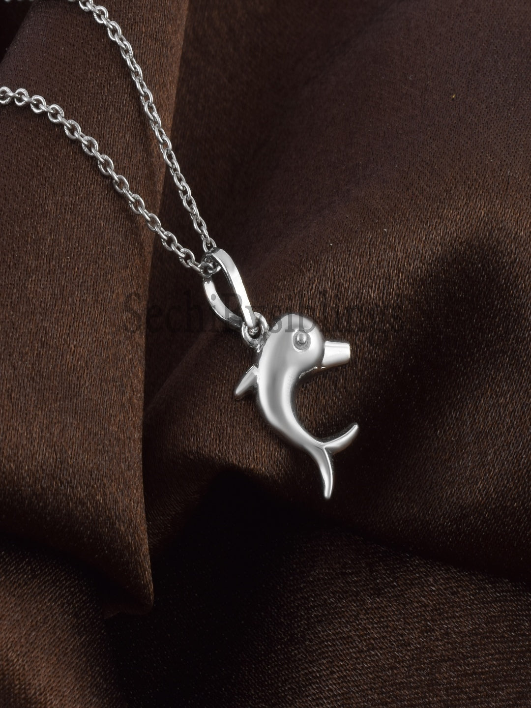 Silver Dolphin Pendant