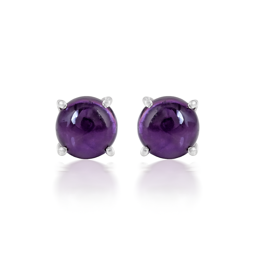 Vibrant Purple Gemstone