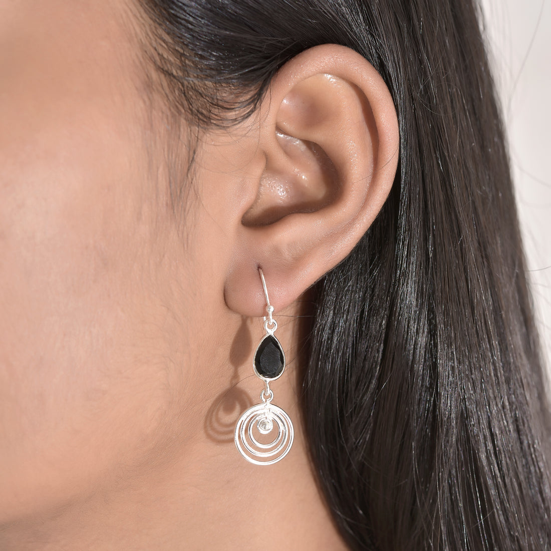 Dangle Black Onyx Earring